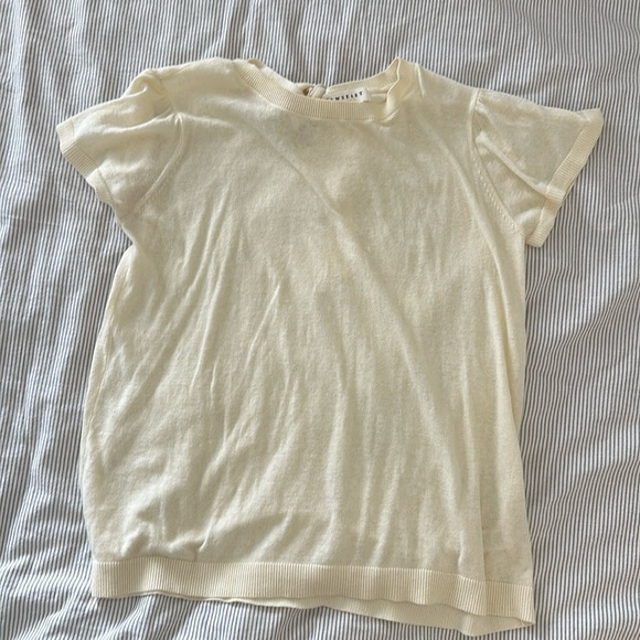 Cream knit top - Picture 1 of 3